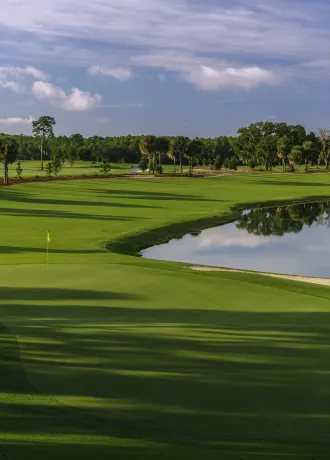 Grand Cypress Golf Florida Course overlooking hole 