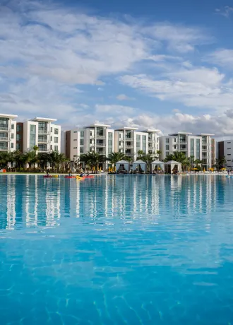 View of Flats from Evermore Bay